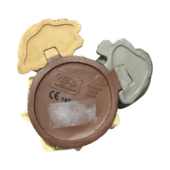 Vintage Disney Lady & Tramp Collectors Item Dog Figurine in Gray, Tan, Brown - Picture 7 of 9